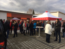 Jede Menge los am Infostand, Danke an alle Besucher