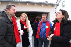 Robert Leixner, Pamela Reiss, Karl-Heinz Muck und Andrea Mickel