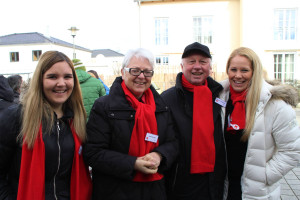 Julia Brandl, Ingrid Seehars, Günther Bernhardt und Pamela Reiss