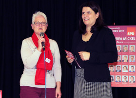 Ingrid Seehars unsere Ortsvorsitzende der SPD Gaimersheim