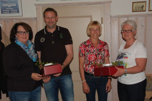 Martina Reng, Robert Leixner, Susanne Eichhorn und Ingrid Seehars