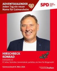 Platz 12 Konrad Hirschbeck