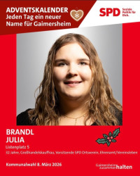 Platz 5 Julia Brandl